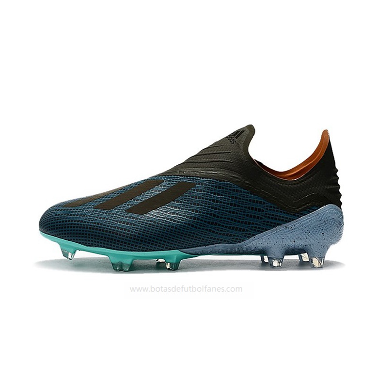 pedestal Desmañado Adepto Adidas X 18+ FG – Azul Negro – ofertas botas de futbol,botas de futbol  multitacos