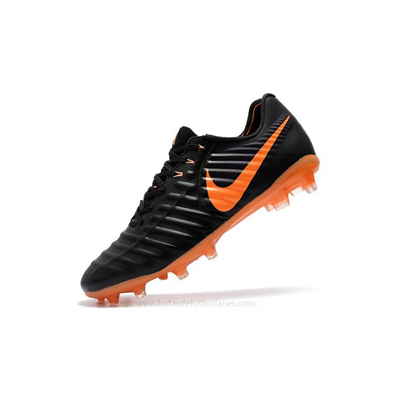 Mejora Apretar fuente Nike Tiempo Legend VII FG – Negro Naranja – ofertas botas de futbol,botas  de futbol multitacos